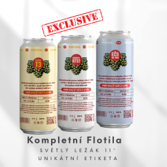Kompletní Flotila 3ks 11°