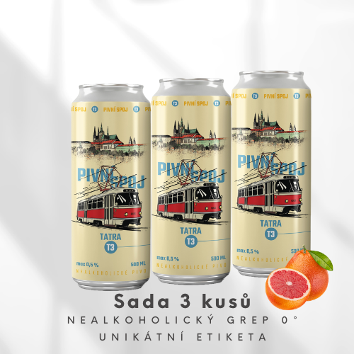 0° Tatra T3 6102 Grep nealko 3ks
