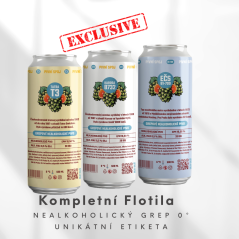Kompletní Flotila 3ks 0° Grep